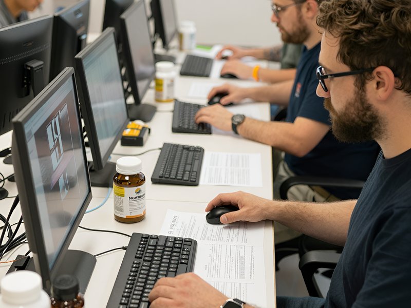 Команда Маркет Аккаунтов работает над настройкой платежных профилей для рекламных кампаний в нише нутры